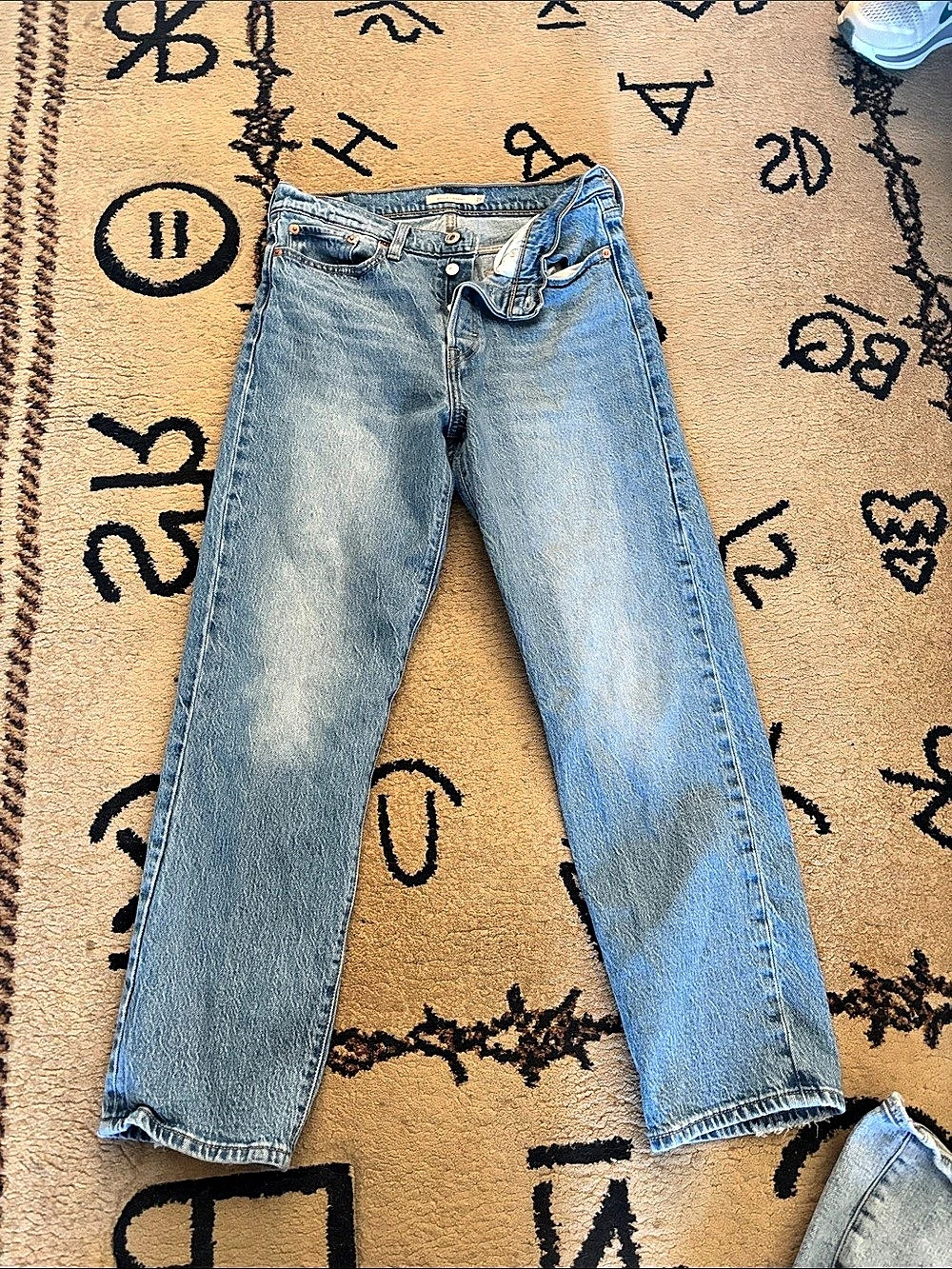 Levi's Wedgie Straight Jeans Blue Waist 29